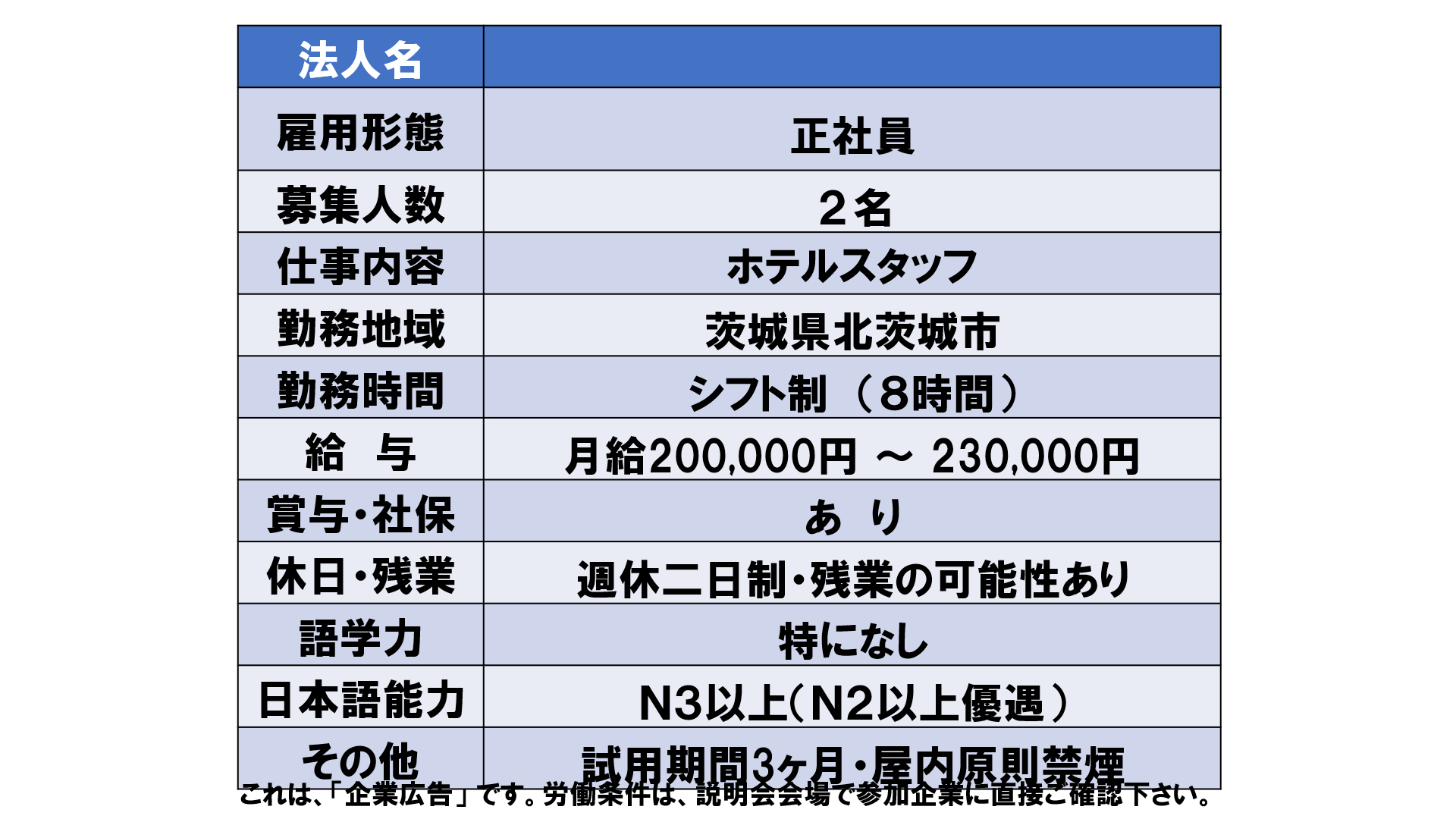 仕事、バイト、正社員